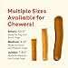 Pupford Yak Cheese Chews for Dogs & Teething Puppies, Natural, Long-Lasting Himalayan Dental Treats (3 Pack Small)