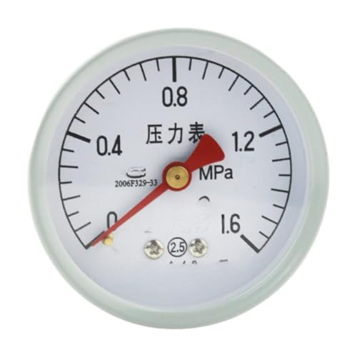 Manomètre axial Y-60Z 0-1mpa sans bord pour mesure précise