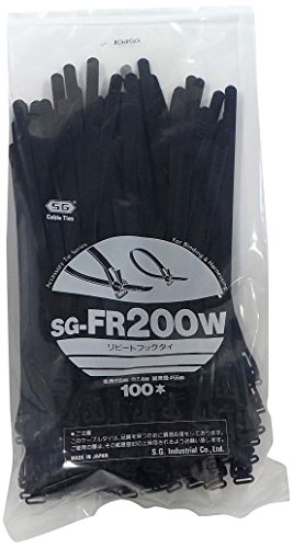 �G�X�W�[�H�� �t�b�N���s�[�g�^�C �����[�X�^�C�v �ό�ϔM ���O�p ����200mm ���F SG-FR200W (100�{����)