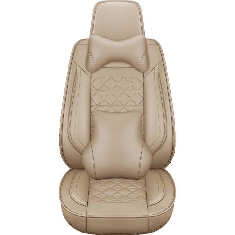 Coussin de protection de siège auto avec système changement rapide en cuir PU antidérapant
