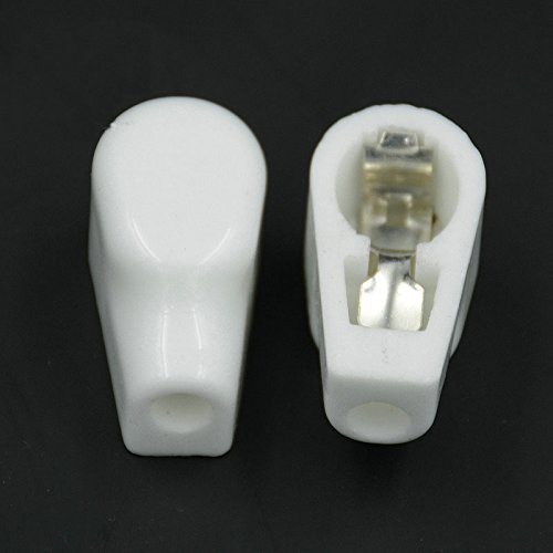 10pcs 9mm Ceramic Vacuum Tube Socket Anode Cap For 807 6146B FU25 24A 310A FU7