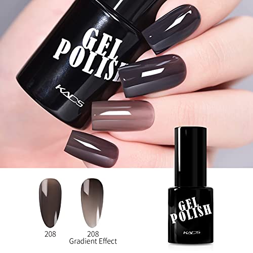 KADS Nagellackpolitur Milchweiß Milchschwarz Gel UV 9,5 ml Gelee Gel Transparent Weiß Nagellack Gel Nagelkunst… – Bild 7