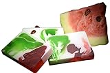 Nesbel Glycerin Seife Duftseife Wassermelone mit Ziegenmilch Handmade 100 g