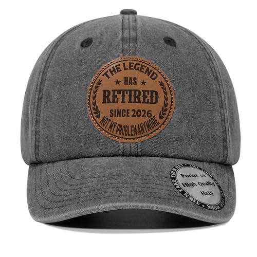 Image of Retirement Gifts for Men,2026 Retired Hat for Dad Coworkers Friends