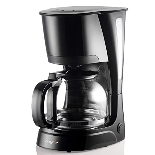 Filterkaffeemaschine | Kaffeemaschine mit Warmhaltefunktion | Filtermaschine mit Anti-Tropf-Funktion | leistungsstarker 750 W Motor | Kaffeemaschine mit Glaskanne 1,5 l | Myria MY4117 Cover