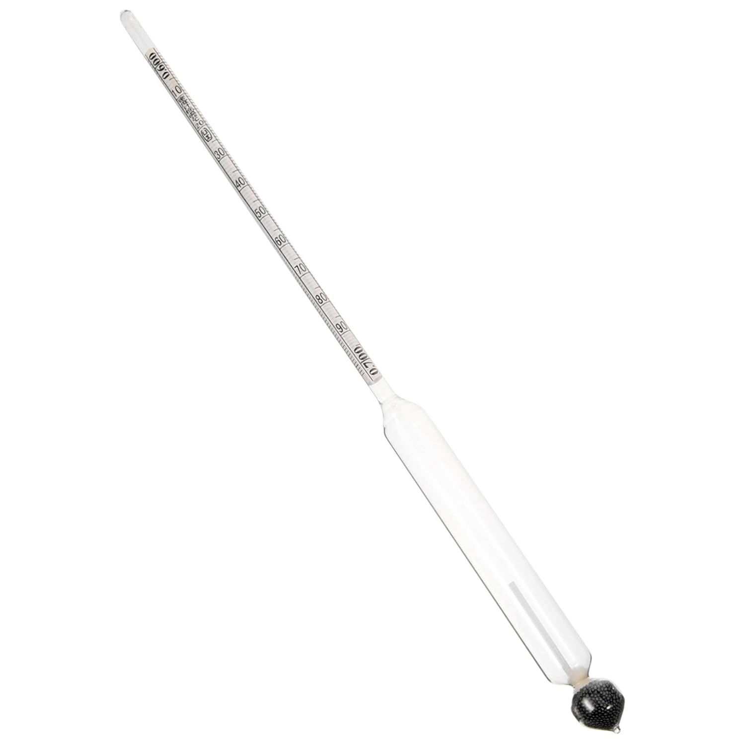4pcs Petroleum Specific Gravity Hydrometer Scale Accurate Liquid Density for Home Lab Industrial
