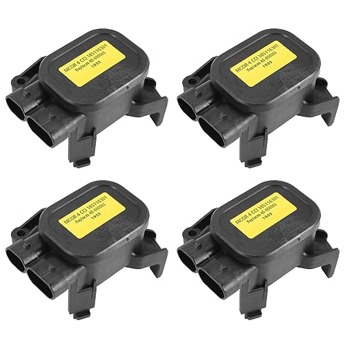 Potentiomètre d'accélérateur MCOR 4 résout les saccades Club Car Precedent 105116301 pack de 4