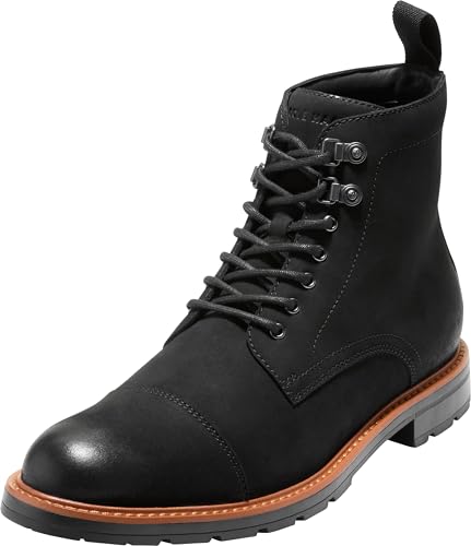Cole Haan Men's Chamberlin Grand Cap Toe Boots Oxford