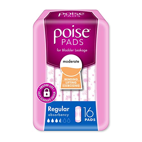 Save on Poise Incontinence Pads Regular Absorbency 16 Pack ½ Price