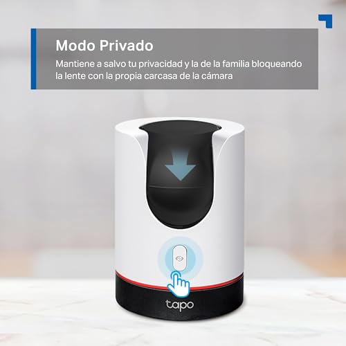 Miniatura 5 de Tapo C225 - Ia Cámara Vigilancia 360 , 2k Qhd,Inteligente De Ia, Visión Nocturna, Audio Bidireccional, Detección Movimiento, Admite Tarjeta Sd 512g, Control Remoto, Fácil Configuración