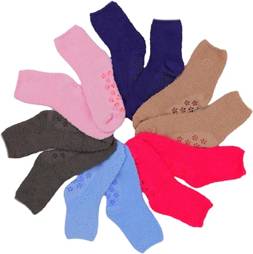 Image of ToBeInStyle Women's Pack of 6 Assorted Style Winter Socks