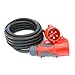Produktbild CEE Starkstromkabel (1,5m-50m) 16A Verlängerungskabel Titanex H07RN-F 5x2,5mm² mit PCE Grip Stecker und Kupplung, Business-Line von Event-Kabel (10 Meter)
