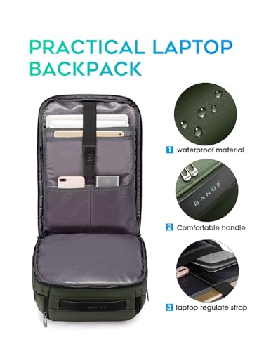 Image of FUTURE AESTHETIC Business Smart Backpack Waterproof fit 15.6 Inch Laptop Backpack with USB Charging Port,Travel Backpack