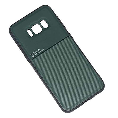 Coque Samsung Galaxy S8 Kepuch Mowen verte avec plaque métal