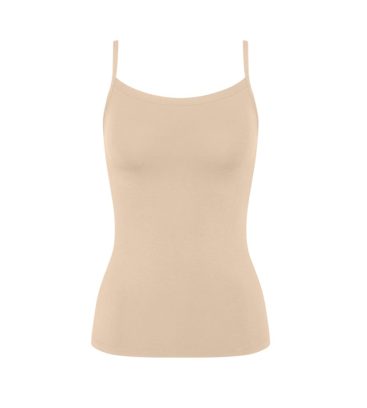 Triumph Womens Sense of Modal Spaghetti Top Undershirt, Skin, M UK