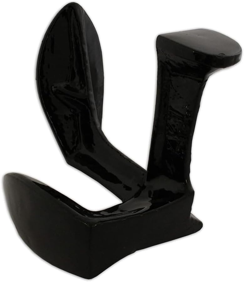 Cast Iron Cobbler's Anvil, Professional Shoe Repair Last, Boot Making Hand Tool, Black Metal Shoemaking Form