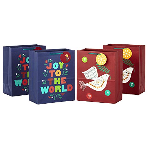 Hallmark Holiday Gift Bag Bundle (4 Large 13