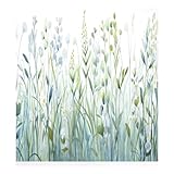 BOESI Watercolour Plants and Flowers Dishwasher Magnet Lid Magnetic Stickers Refrigerator Magnets Home Kitchen Decorative Refrigerator Lid Magnetic Stickers Washing Machine Refrigerator Panel Stickers