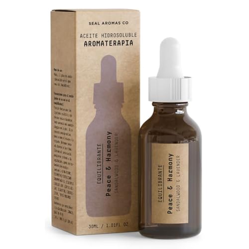 TIENDA EURASIA – Aceite Hidrosoluble Aromaterapia, 30 ml, para Difusores de Aroma, Humificadores, Ambientar el Hogar y Relajación, 6 Distintos Aromas (Equilibrante)
