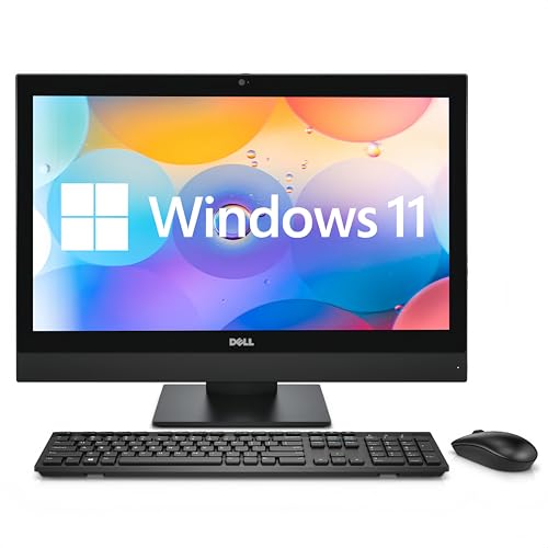 Dell OptiPlex 7450 All-in-One i7 Desktop PC, 23.8in FHD(1920x1080) AIO Computer, Intel Core i7-7700 Processor, 8GB RAM, 256GB SSD (Renewed)