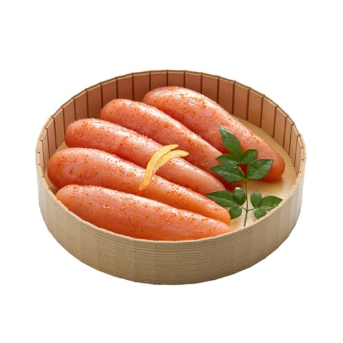 博多ふくいち 無着色 柚子 辛子明太子 紙桶入り (240g)