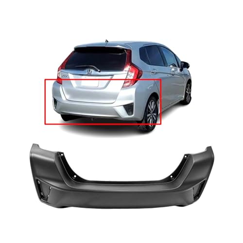Image of FitParts Compatible with Honda Fit 2015-2017 Rear Bumper Cover