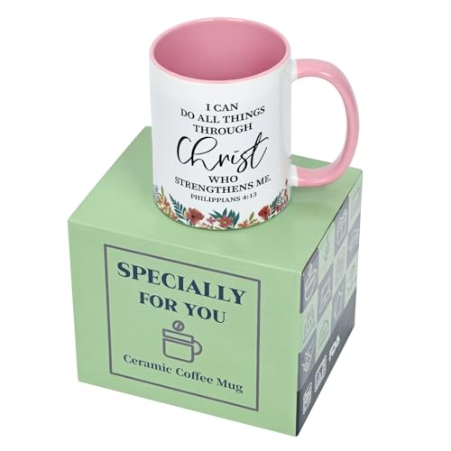 Maustic-Christian-Gifts-for-Women-Religious-Gifts-for-Women-Inspirational-Spiritual-Birthday-Gifts-for-Friends-Coworkers-Christian-Coffee-Mugs-for-Women-11-Oz-Two-Tone-Pink-White