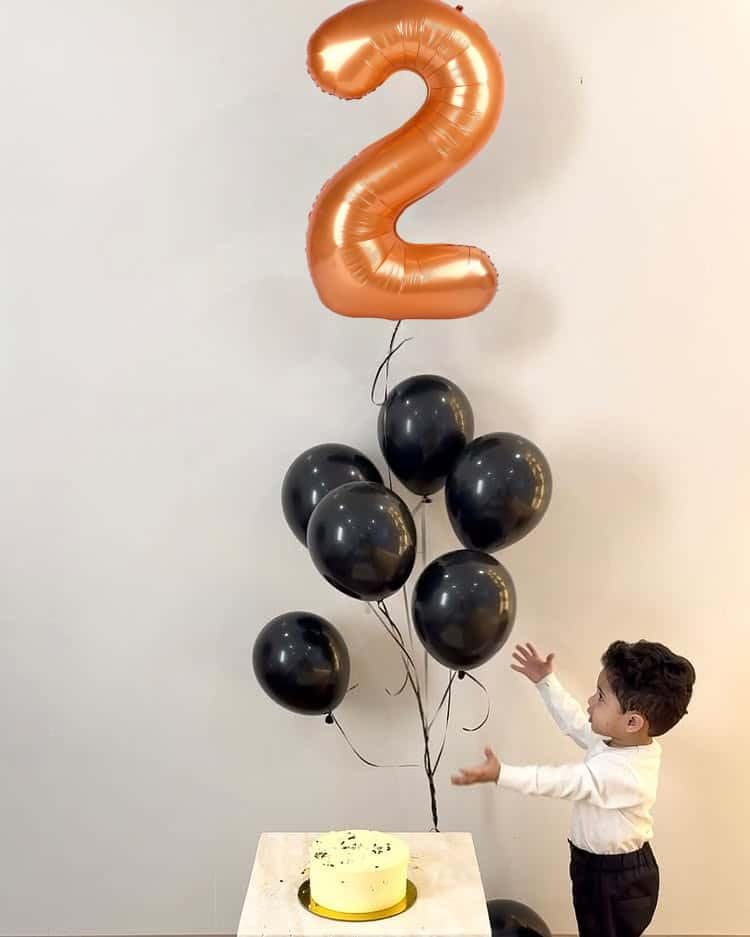 Image of Orange Number 0 Balloon 40 Inch, 0 Balloon Number for 10th 20th 30th 40th 50th 60th Birthday Decorations, Orange Party Supplies