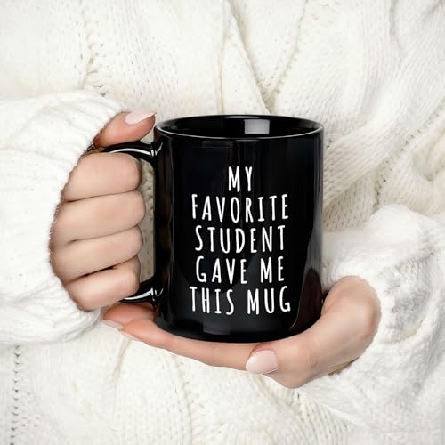Taza de café divertida para regalo de profesor negro miniatura 4