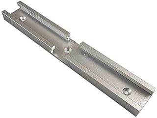 Foxorex T Track Miter Track Jig Fixture Slot Straight Edge Clamping Tool Guide Aluminum Alloy T-Slot Track for Electric Circular Saw Flip Table