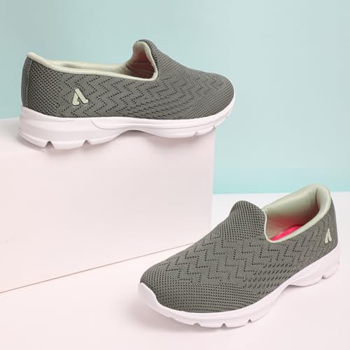 Image of Aqualite SKR-131 Premium Lightweight Casual Shoes with Comfort Cushion & Slip-On Dailywear Shoes for Women