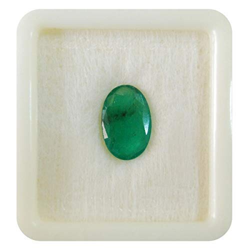 Green 7.25 Ratti Natural Emerald (Panna Stone) and Certified Precious Loose Gemstone-image-22
