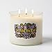 Hyacinth Candle ~ Very Strong Floral FragranceAll Natural Premium Soy and Coconut Wax Candle ~ Highly Scented ~ Large 3 Wick Jar