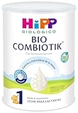 HiPP Combiotik 1 - Leche para Lactantes Ecológica - 800 gr - Leche BIO para bebés de 0 a 6 meses - Contiene Lactosa, Omega-3 y Prebióticos - Sin GMO - Especial fácil digestión