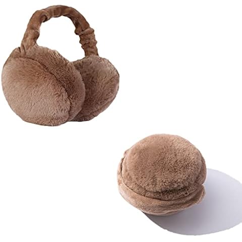 Earmuff?Ohrenschützer Winter Earmuffs Plüsch Ohrwärmer Damen Herren,Ohrenschutz Earband Faltbar Klassisch,Ohrmuscheln Winddicht Cover