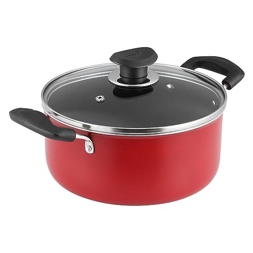 Vinod Zest Non Stick Casserole with Lid (Induction Friendly)