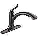Delta 4353-RB-DST Linden Single Handle Pull-Out Kitchen Faucet, Venetian Bronze