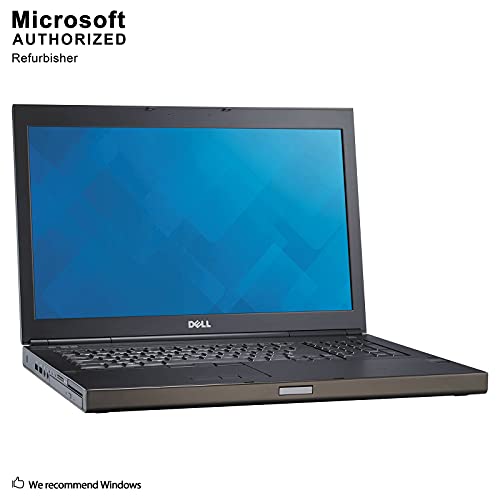Dell Precision M6800 17.3In Laptop Business Notebook (Intel Core I7-4810Mq, 16Gb Ram, 500Gb Hdd, 2Gb Integrated Graphics Card, Hdmi, Dvd-Rom, Wifi, Express Card) Win 10 (Renewed) #TOP1
