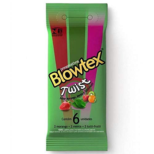 Preservativo Blowtex Twist Aromatizado - 6 Unidades