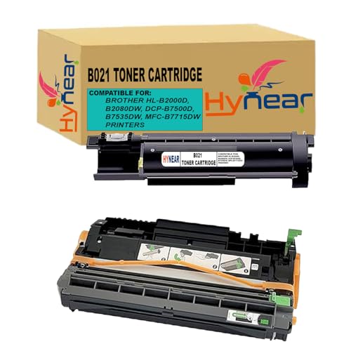 Image of TN B021 Toner Cartridge & Drum Unit for Brother HL-B2000D, HL-B2080DW, DCP-B7500D, DCP-B7535DW, MFC-B7715DW Printers