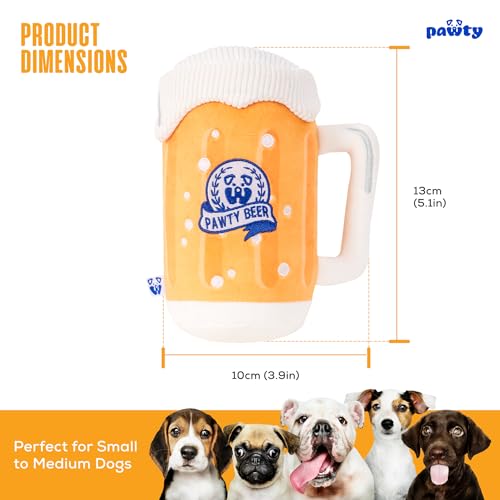 PAWTY Happy Hour Dog Toy Bundle 3-Pack miniatura 3