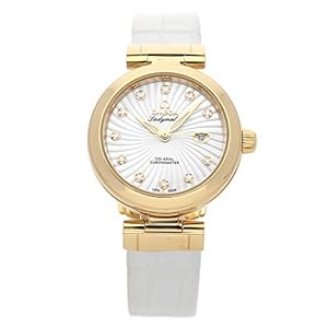 Omega De Ville Ladymatic Diamond Yellow Gold Ladies Watch 42563342055002