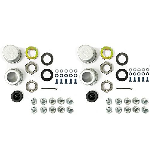 Southwest Wheel Pre-Greased Easy Assemble 8 On 6.5" Hub And Drum 9/16" Studs Usa Electric Brake Kit For 7,000 Lbs. Trailer Axle #TOP1