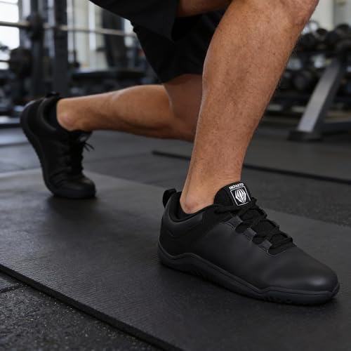 Image of Impakto CoreStep Men's Barefoot Shoes| Wide Toe Box Lightweight & Washable | Shoes for Trainning, Running on Soft Ground & Workout | Minimalist Zero-Drop for Natural Movement | Anti-Skid & Rubber Sole