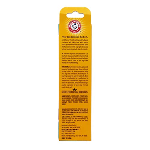 image for Arm & Hammer for Pets Dental Enzymatic Toothpaste for Dogs | No More D