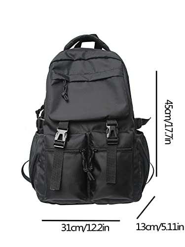 Image of Glowic Spacious Backpack with Compartments for 15-Inch Laptop, Books, Headphones, Phone, Wallet, and Water Bottle - Ideal for Daily Use