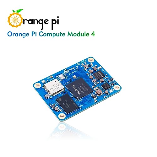 Image of Orange Pi CM4 8G64GB RK3566 Quad Core 64 Bit Single Board Computer, Compute Module 4 with 64GB eMMC 1.8 GHz Frequency Wi-Fi & Bluetooth 5.0 Integrated RKNN NPU AI Accelerator (CM4 8G64G)