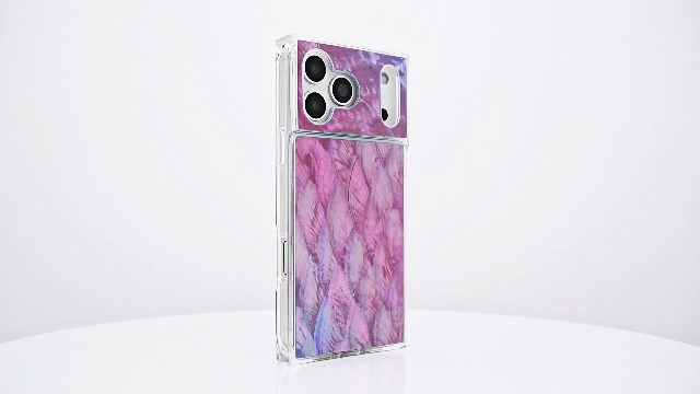 Amazon.com: Flaunt Official Square iPhone 17 Pro Max Case - Pink