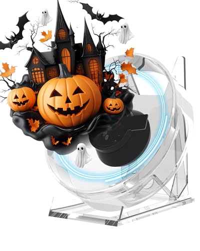3d hologram fan 473939 3d holographic display with clear cover spinner perfect for birthday partieshalloweenchristmasthanksgivingeaster