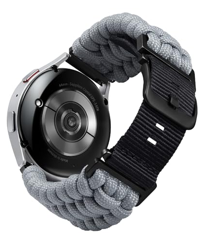 Amazon.co.jp: 時計バンド編み込みパラコード 腕時計ベルト18mm 20mm